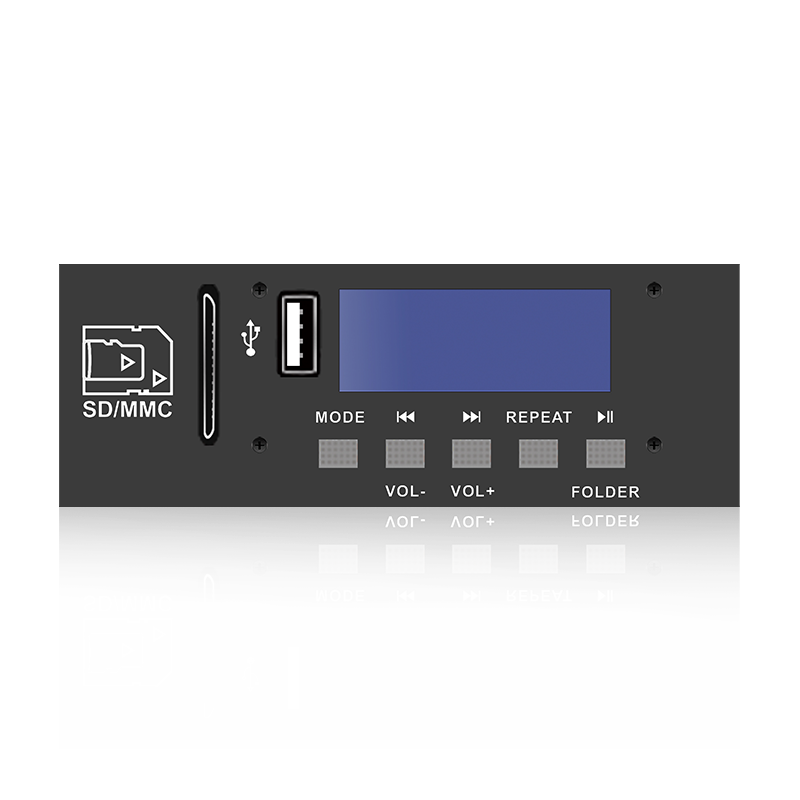 LCD6220: Konektor SD/USB Lima Tombol Layar LCD Pemutar MP3 dengan Bluetooth, TWS