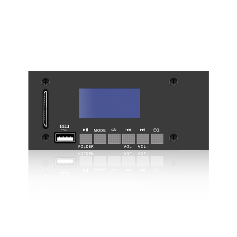 LCD6226: Enam Tombol Konektor SD/USB Layar LCD Pemutar MP3 dengan Bluetooth, TWS