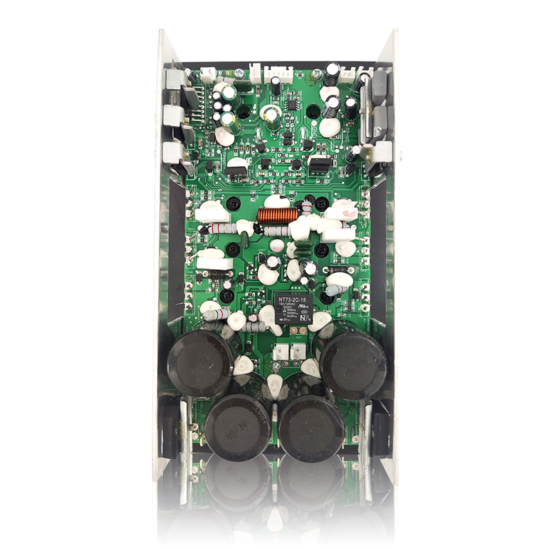 AMP400H+7294: LP 400W+HP 100W Output Kuat dengan Modul Amplifier Daya Kelas H Radiator Aluminium Berbentuk U