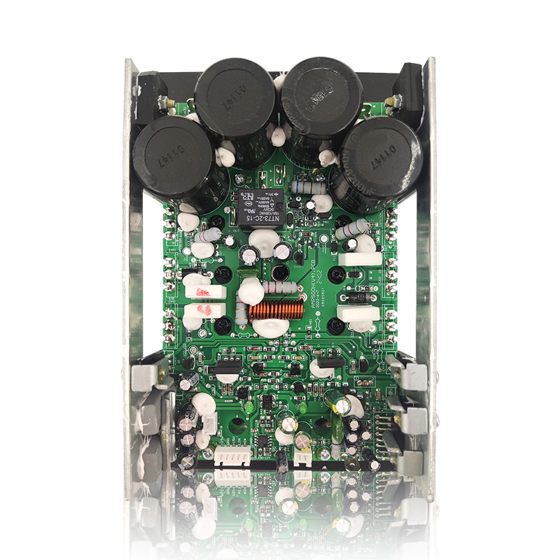 AMP500H+7294: LP 400W+HP 100W Output Kuat dengan Modul Amplifier Daya Kelas H Radiator Aluminium Berbentuk U