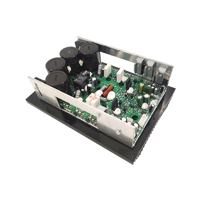 AMP500H+7294: LP 400W+HP 100W Output Kuat dengan Modul Amplifier Daya Kelas H Radiator Aluminium Berbentuk U