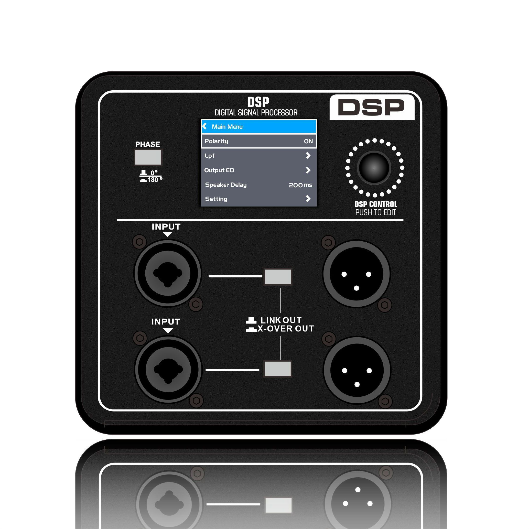 Amplifier Subwoofer Bertenaga Profesional DSP2405SUB