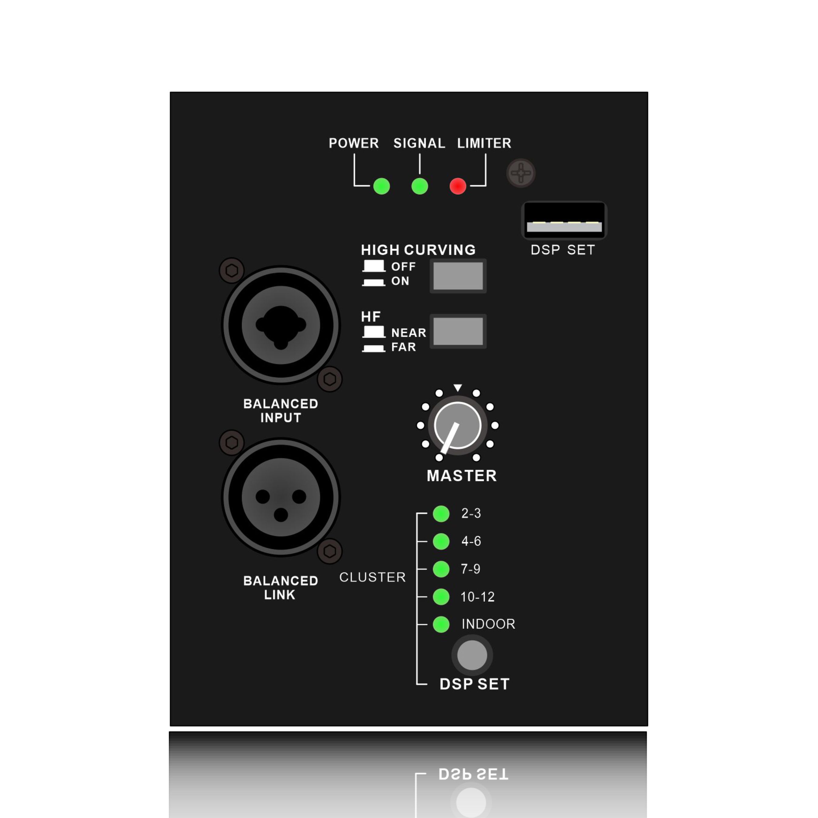 HLD10-A: Mode Multi DSP Rreset Modul fungsional DSP sistem line array Profesional Ringkas HLD10-A: Mode Multi DSP Rreset Modul fungsional DSP sistem line array Profesional Ringkas