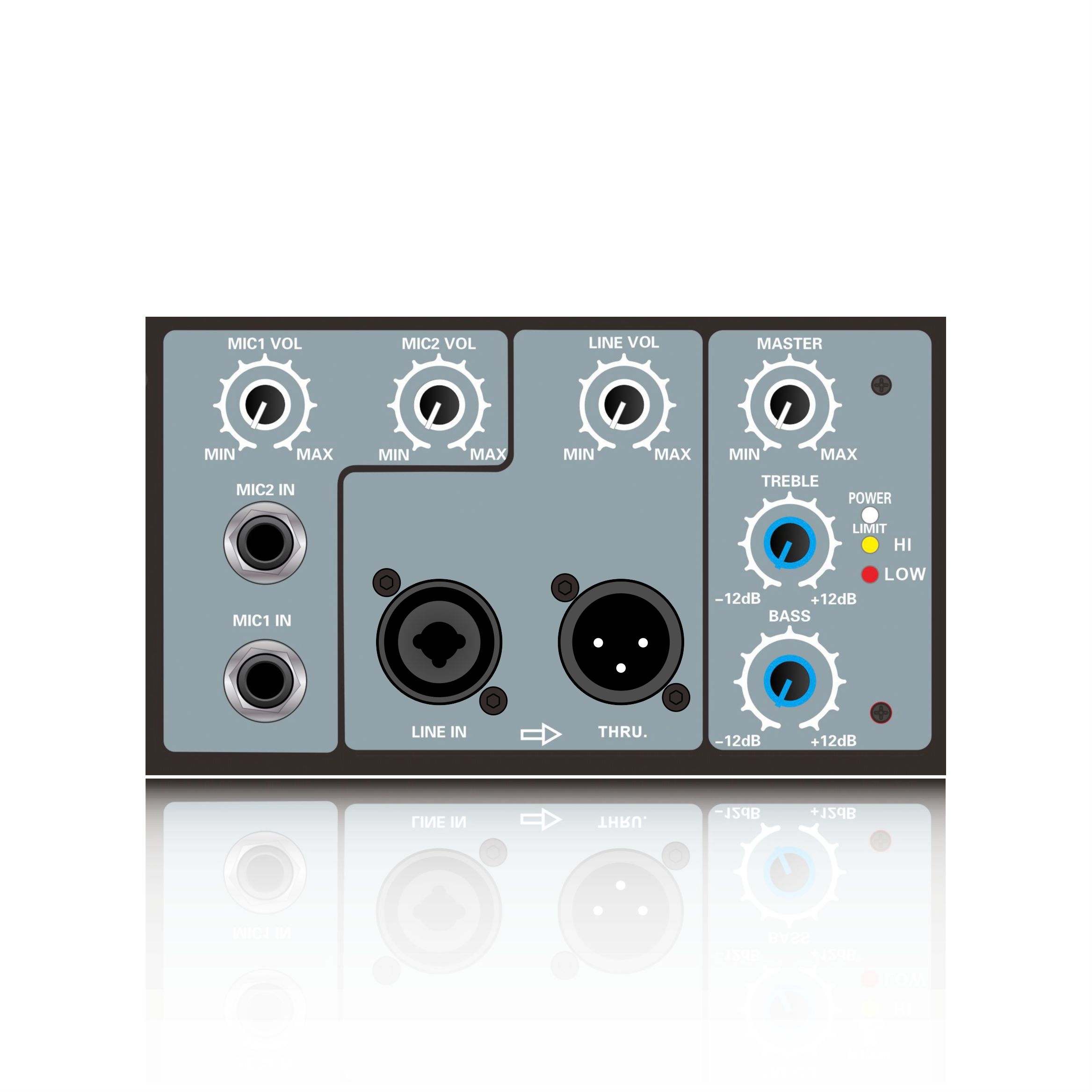 Amplifier Loudspeaker Kelas H yang Kuat PL62