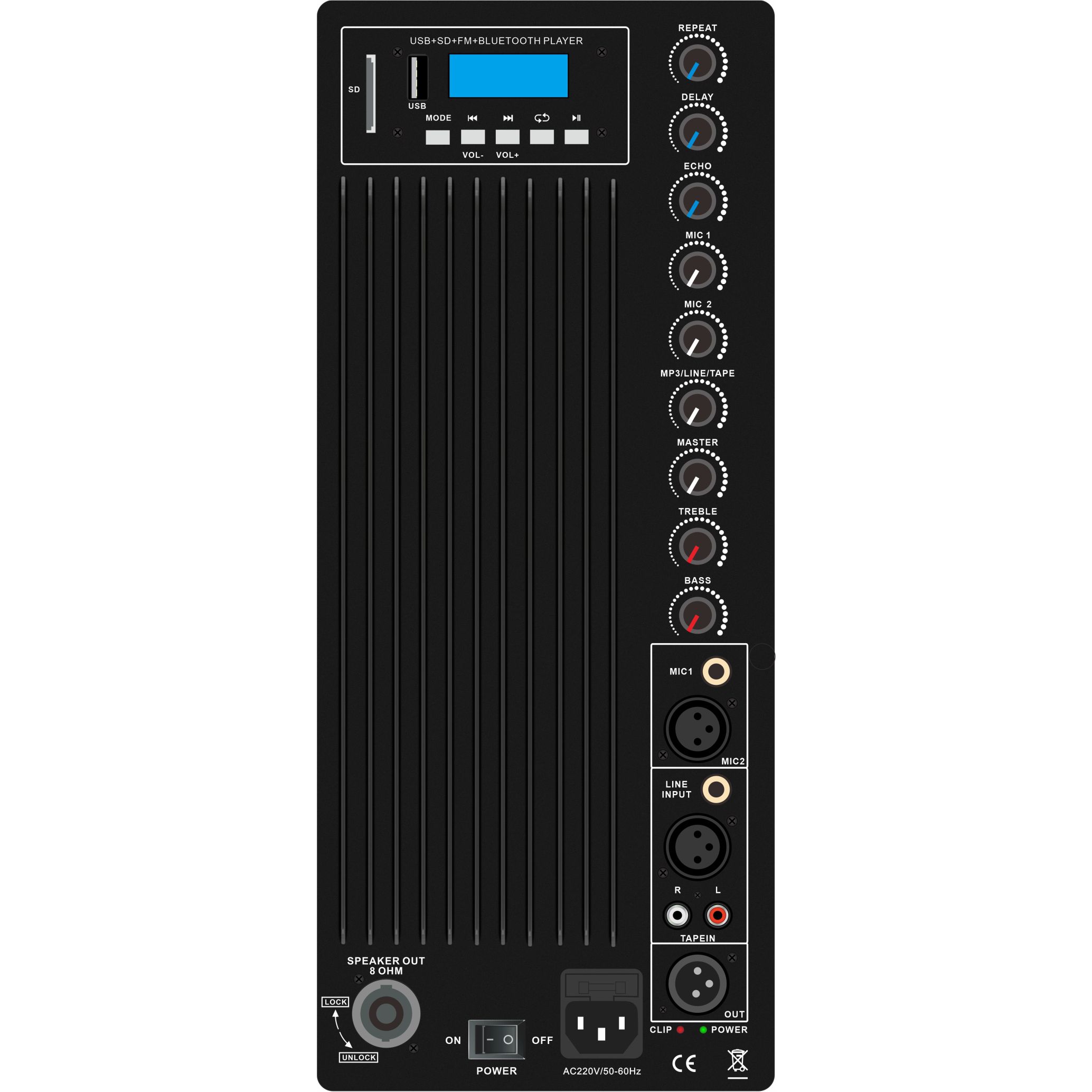 Penguat Loudspeaker Kelas AB PA PL69S