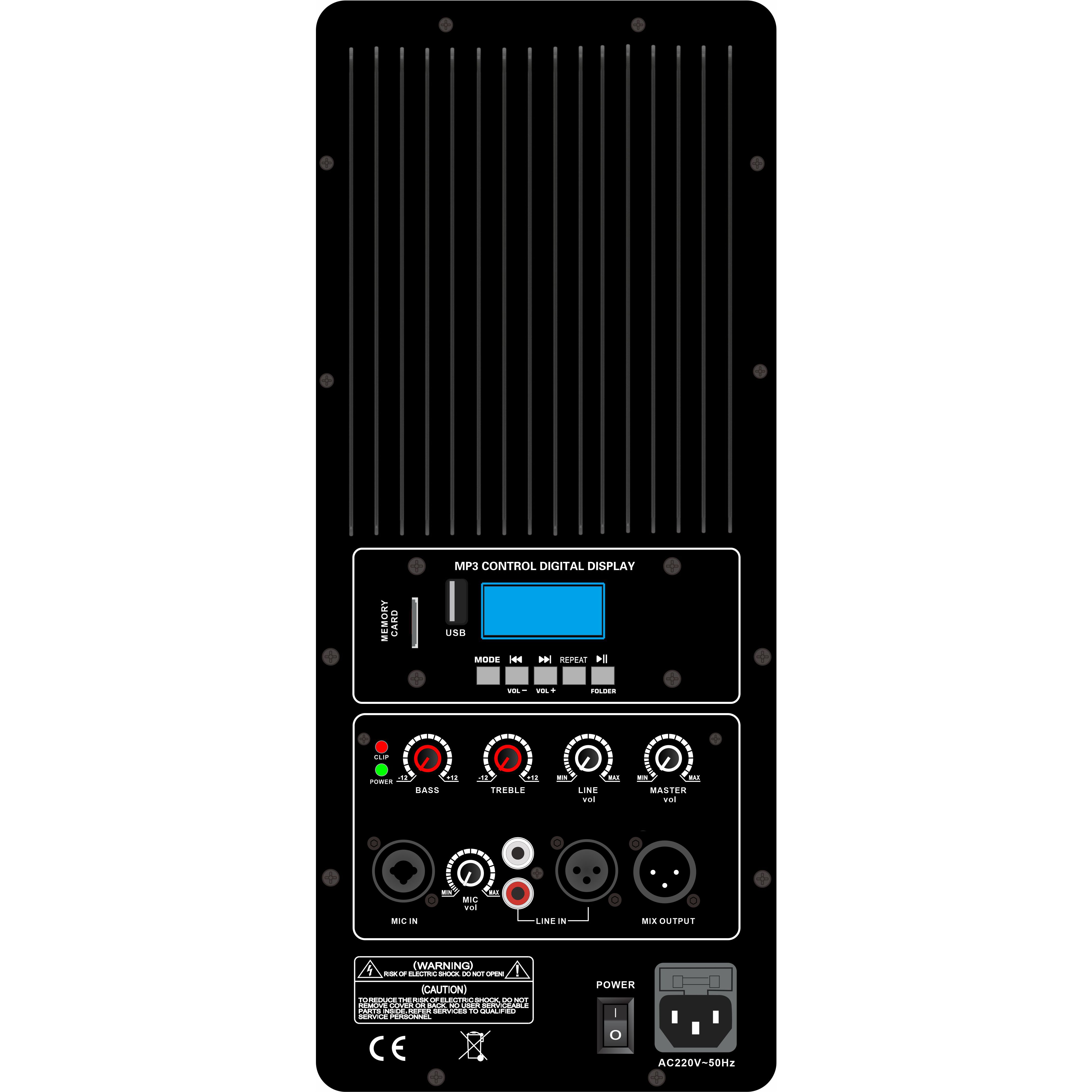 Amplifier Loudspeaker Bertenaga Kelas H PL89