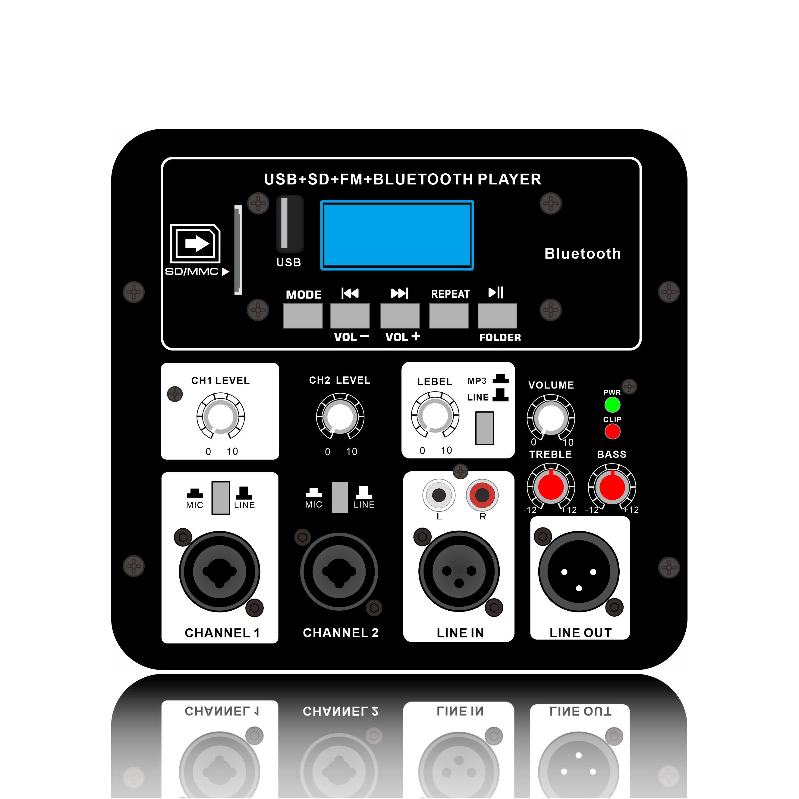 Amplifier Sistem Kelas H PA Bertenaga PL76
