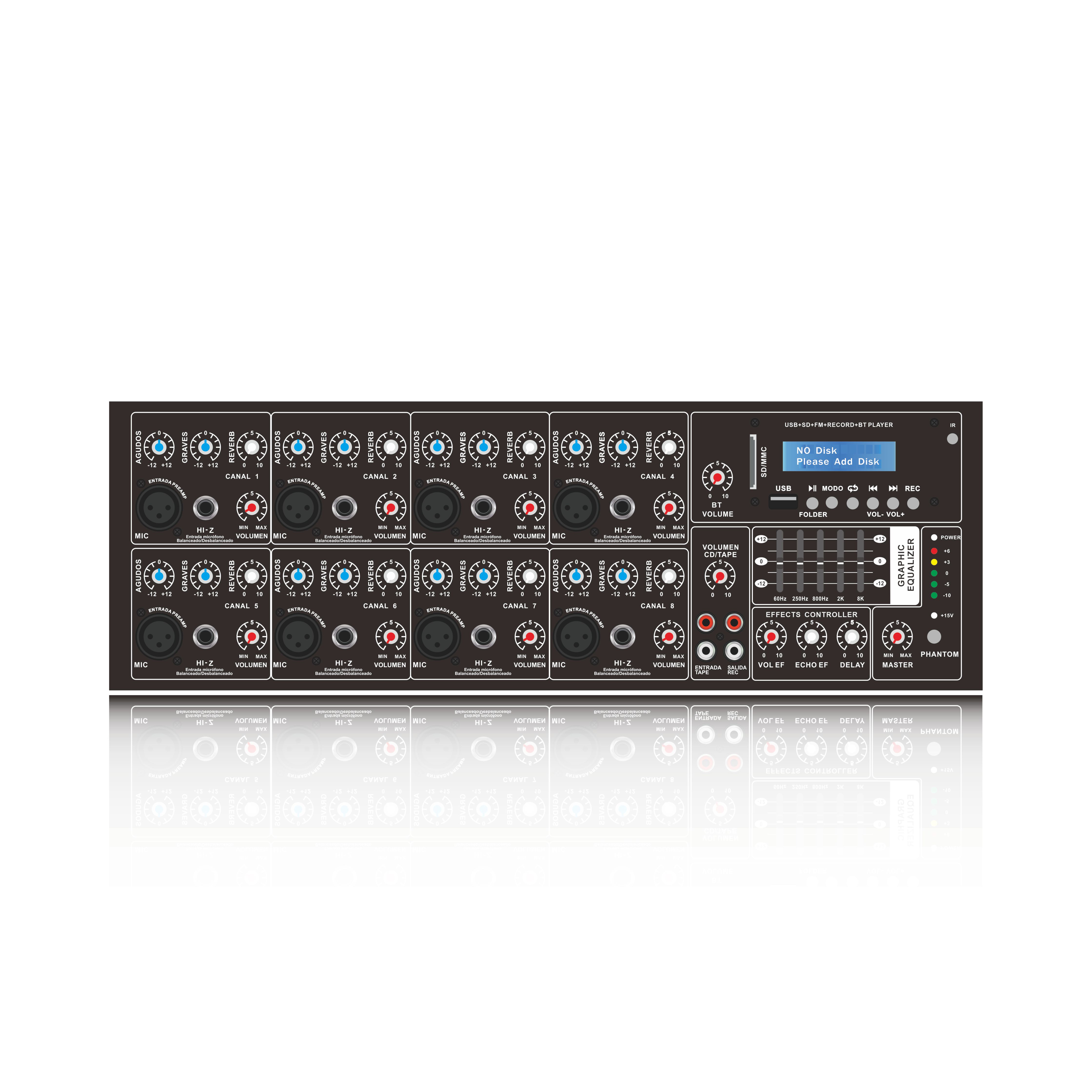 Mixer Woodbox Bertenaga Semua Dalam Satu SB8200