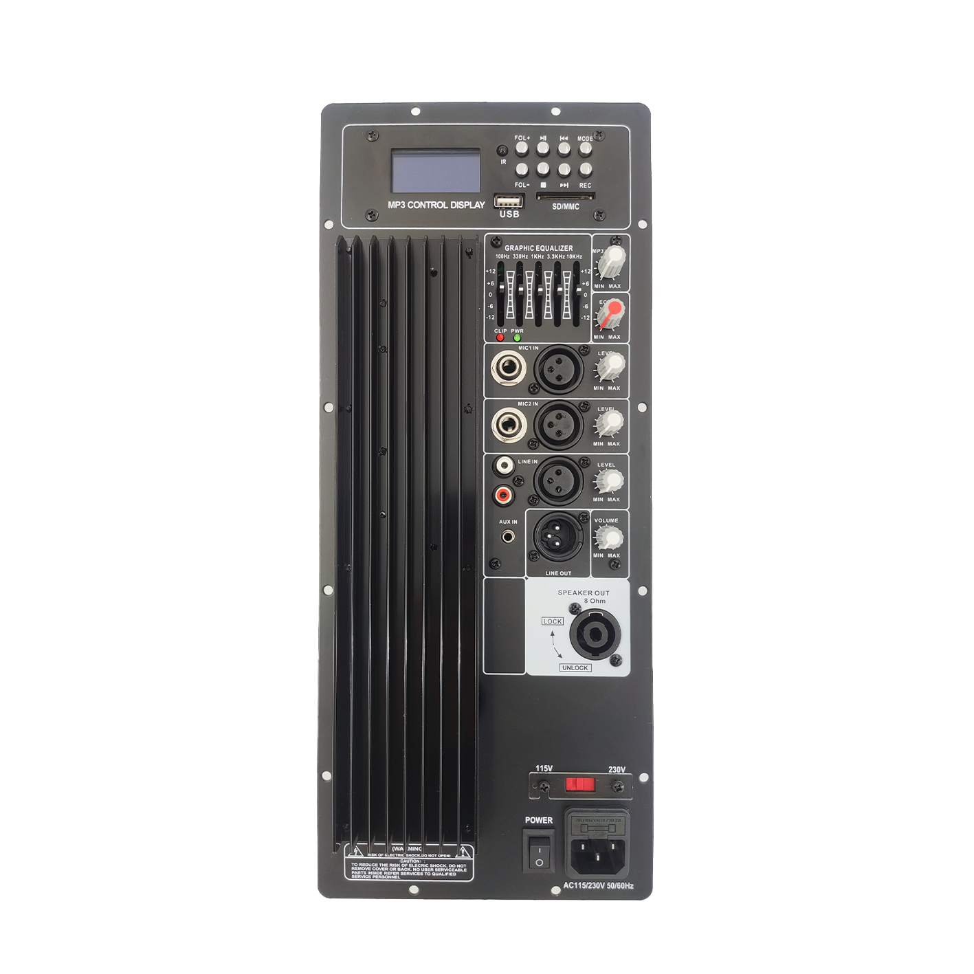 Penguat Loudspeaker Sistem Kelas AB PA PL70