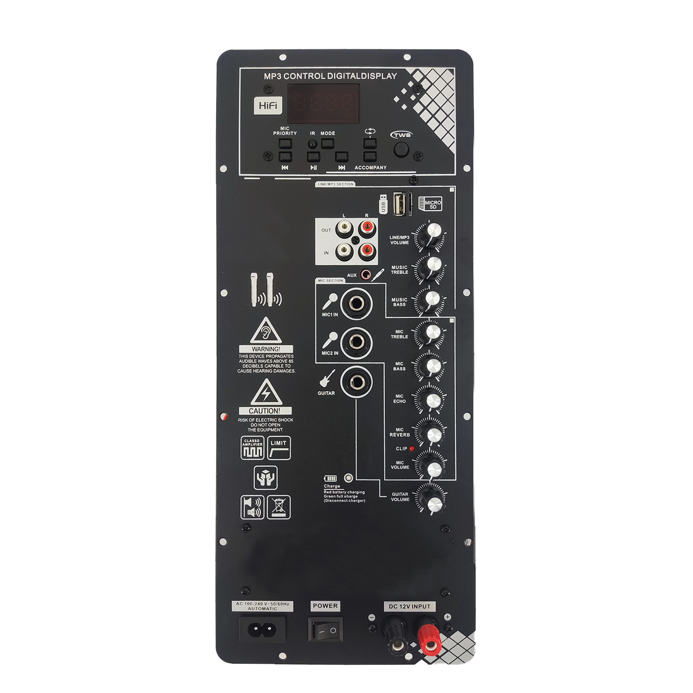 Amplifier Loudspeaker Karaoke Kelas D Lengkap BOOM10