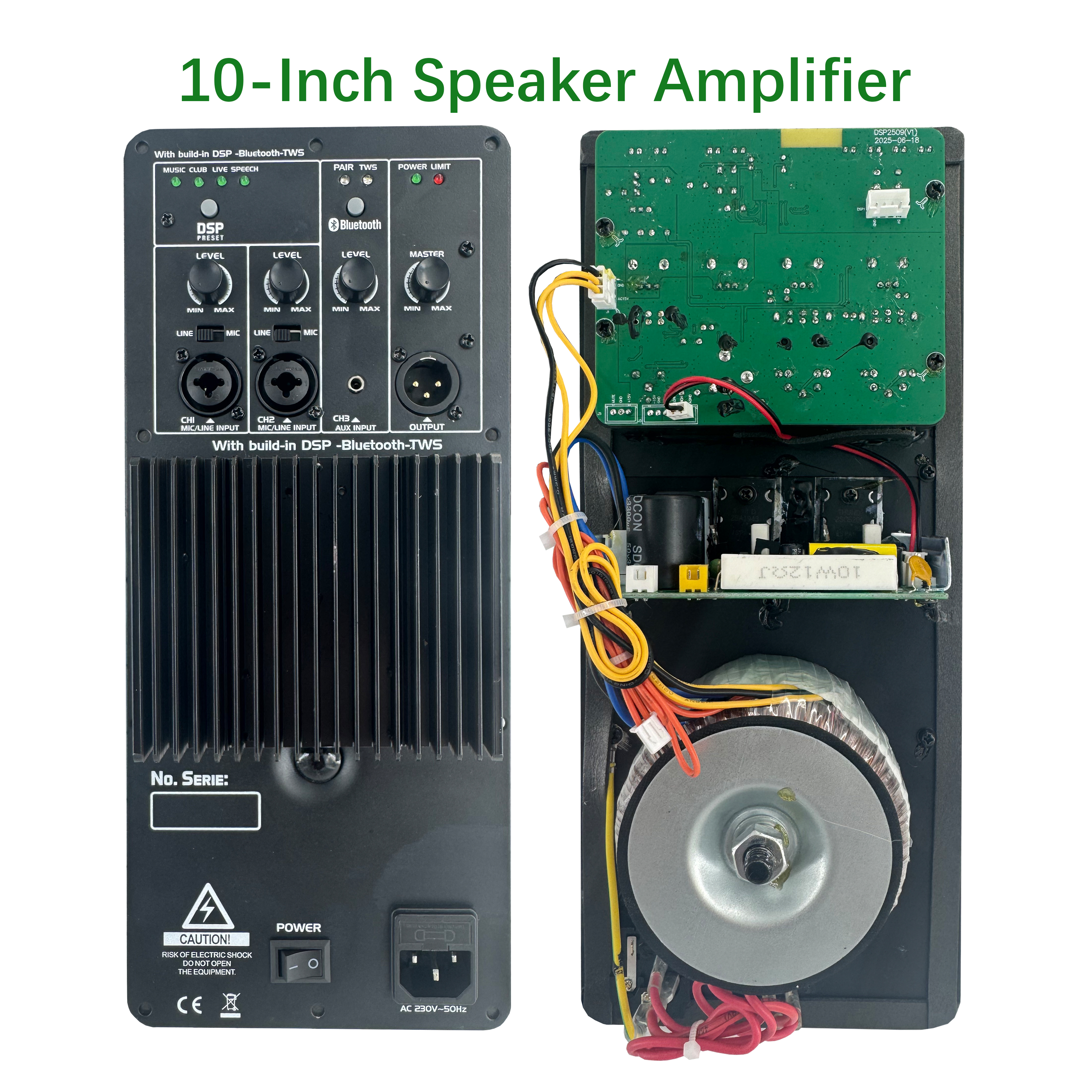 DSP2509 Amplifier Kelas AB Multi-fungsi Berkinerja Tinggi dengan DSP