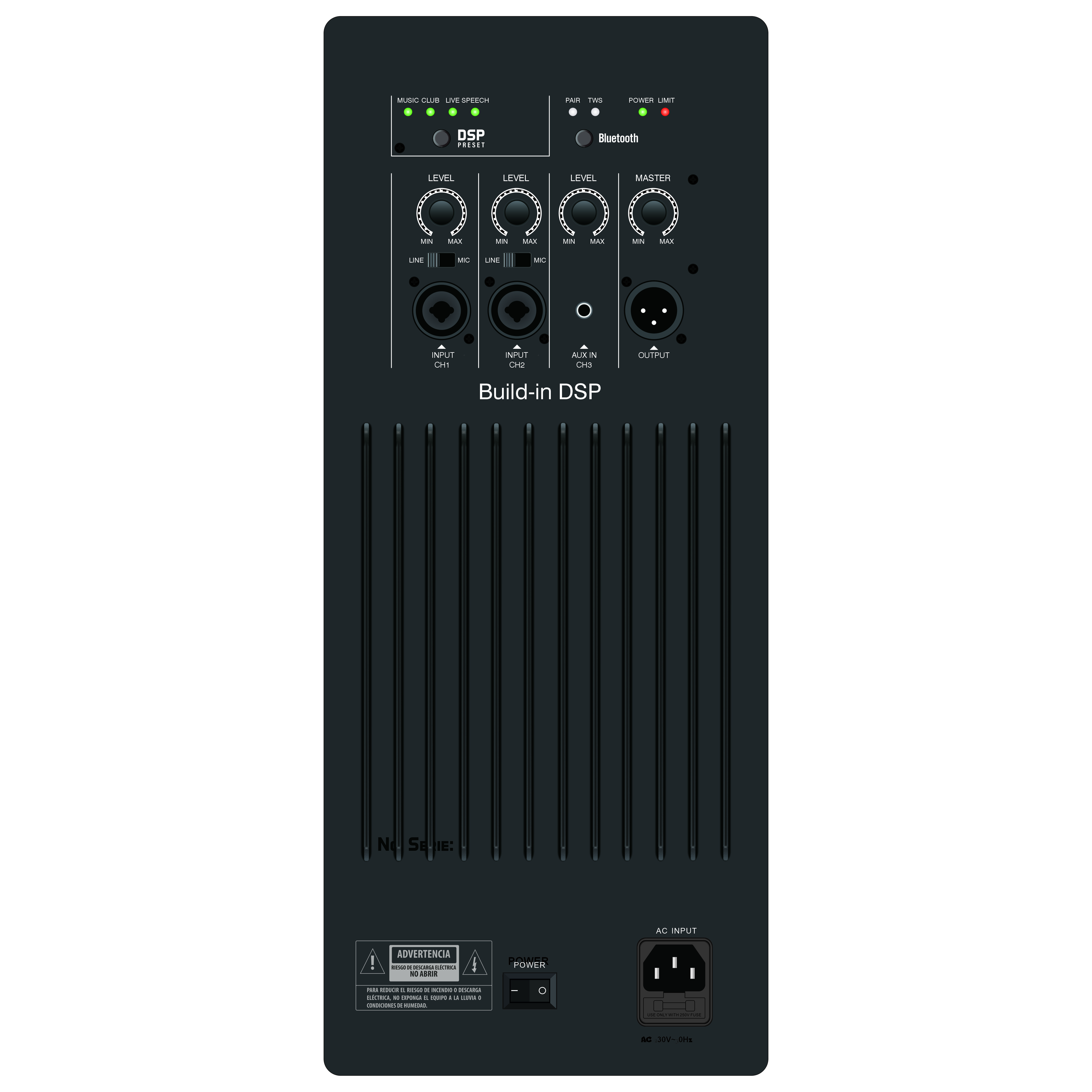 DSP2509 Amplifier Kelas AB Multi-fungsi Berkinerja Tinggi dengan DSP